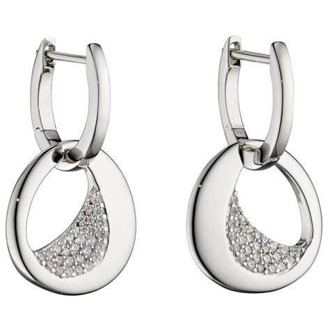 boucle oreilles argent en dentelle cartier|Boucles d'oreilles .